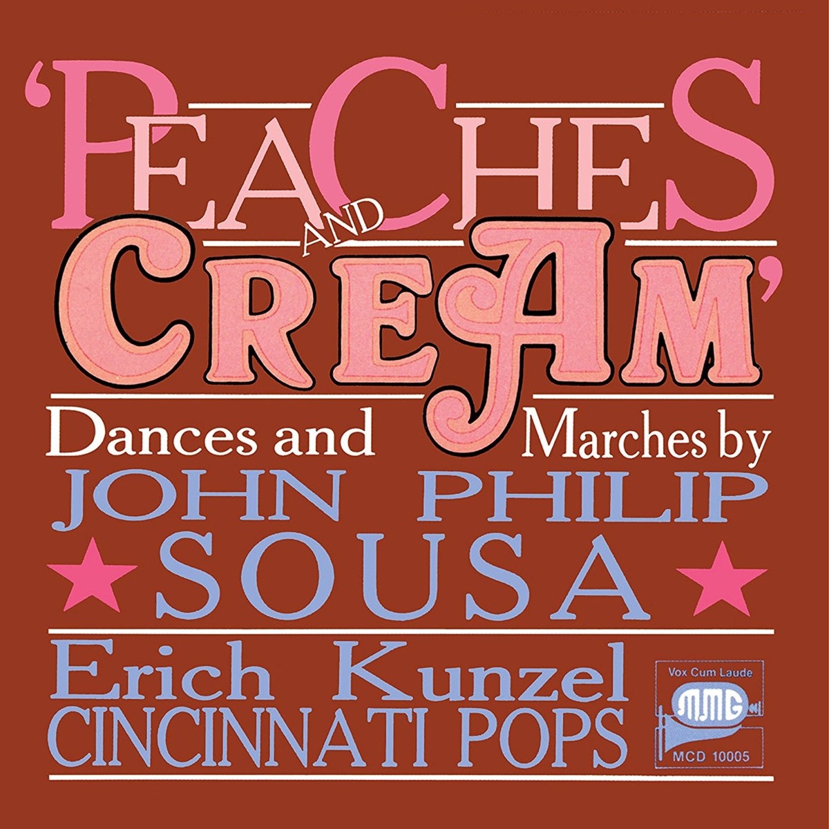 Afbeelding van Cincinnati Pops Orchestra & Erich Kunzel - Sousa: Peaches And Cream - Dances And Marches