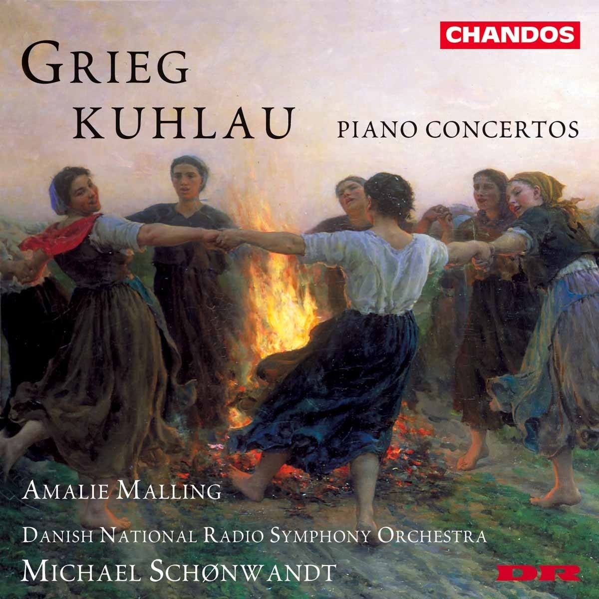 Afbeelding van Amalie Malling, Danish National Symphony Orchestra - Kuhlau & Grieg: Piano Concertos
