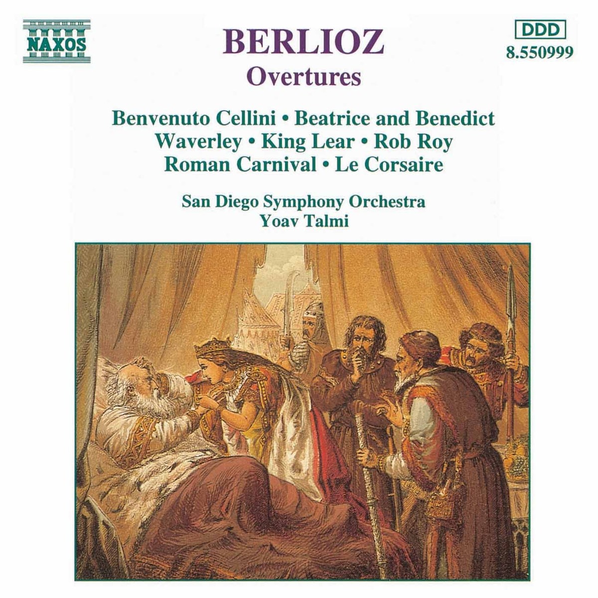 Afbeelding van San Diego SYmphony Orchestra, Yoav Talmi - Berlioz: Overtures