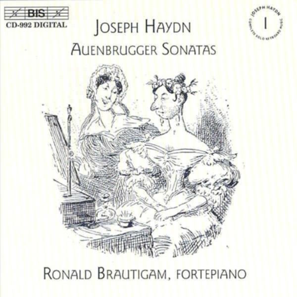 Afbeelding van Ronald Brautigam - Haydn: Keyboard Sonatas Vol 1