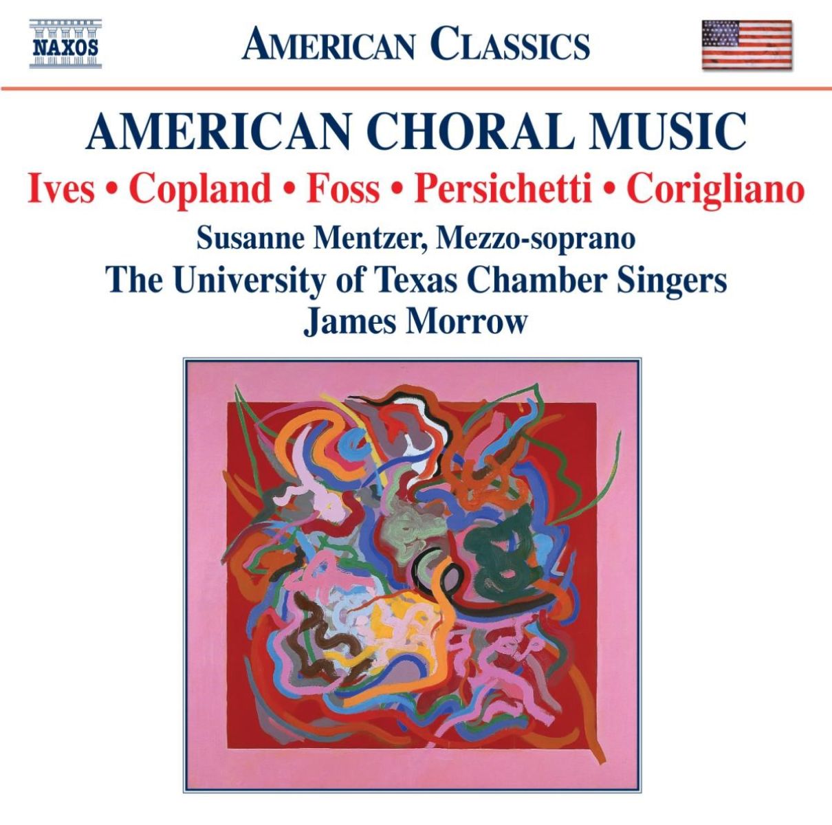 Afbeelding van Susanne Mentzer, University Of Texas Chamber Singers, James Morrow - American Choral Music