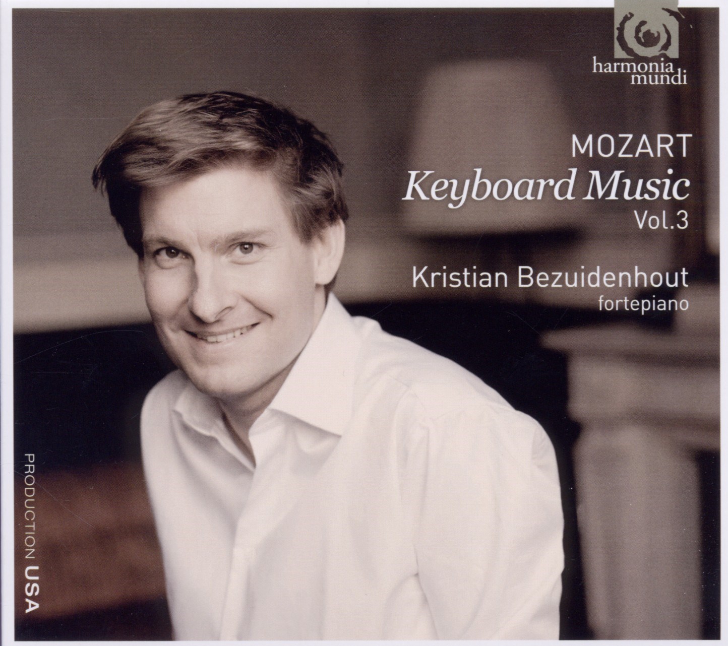 Afbeelding van Kristian Bezuidenhout - Mozart: Keyboard Music, Vol. 3