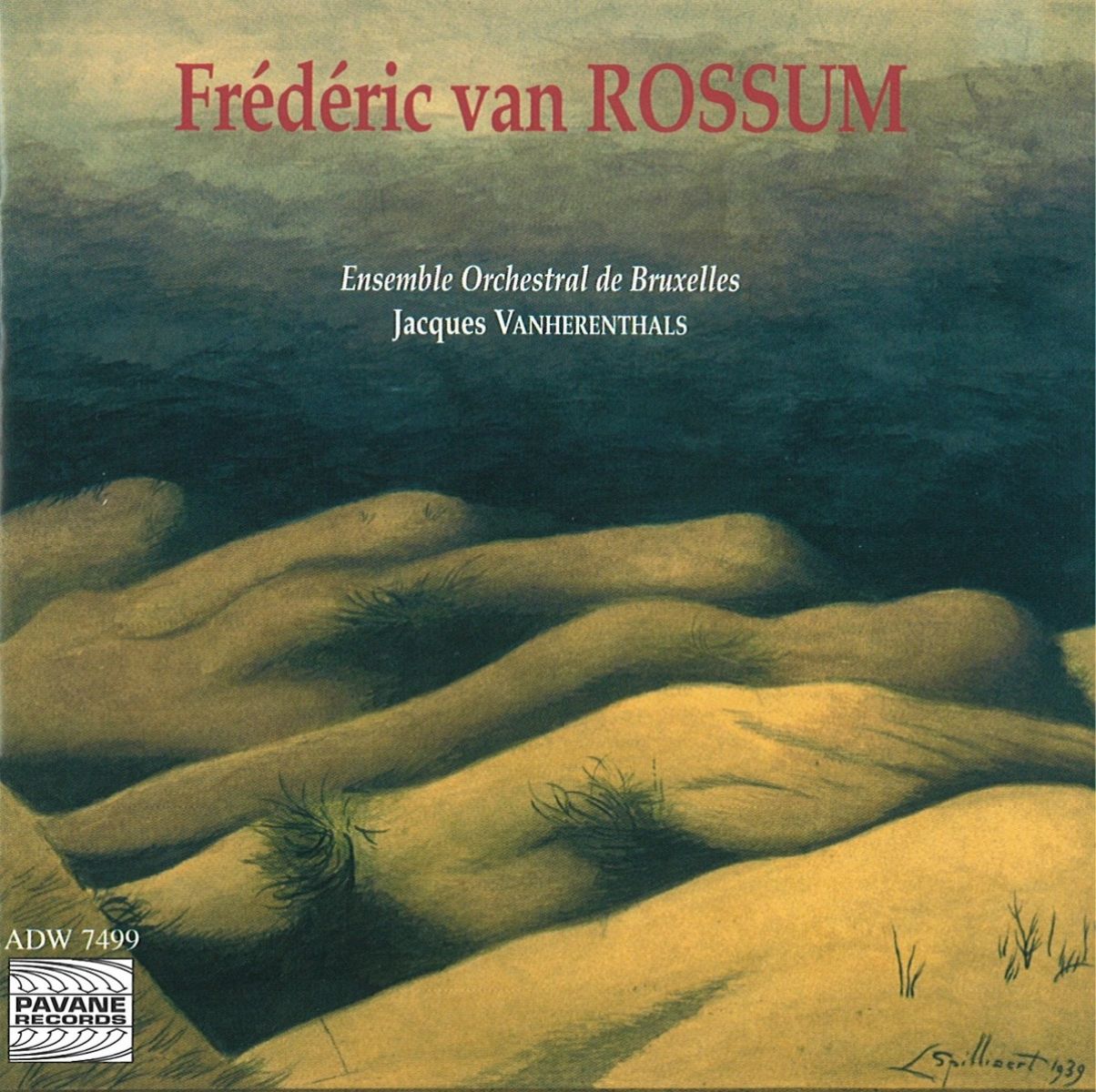 L'ensemble Orchestral de Bruxelles, Jacques Vanherenthals - Rossum: Divertimento Ricercare Festivo Epit