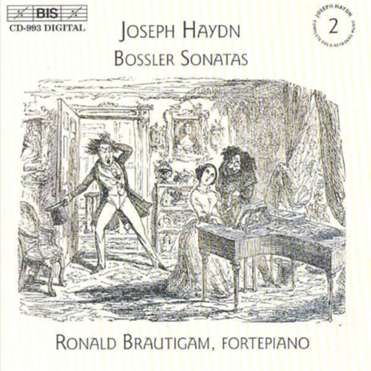Afbeelding van Ronald Brautigam - Haydn: Keyboard Sonatas Vol 2