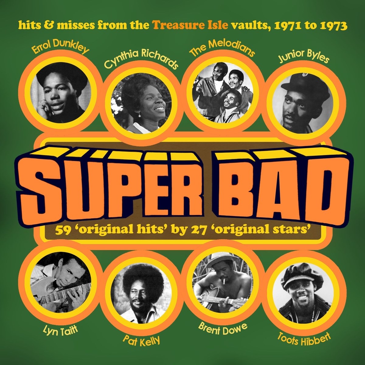 Afbeelding van Various Artists - Super Bad! Hits & Rarities From The Treasure Isle Vaults 1971-1973