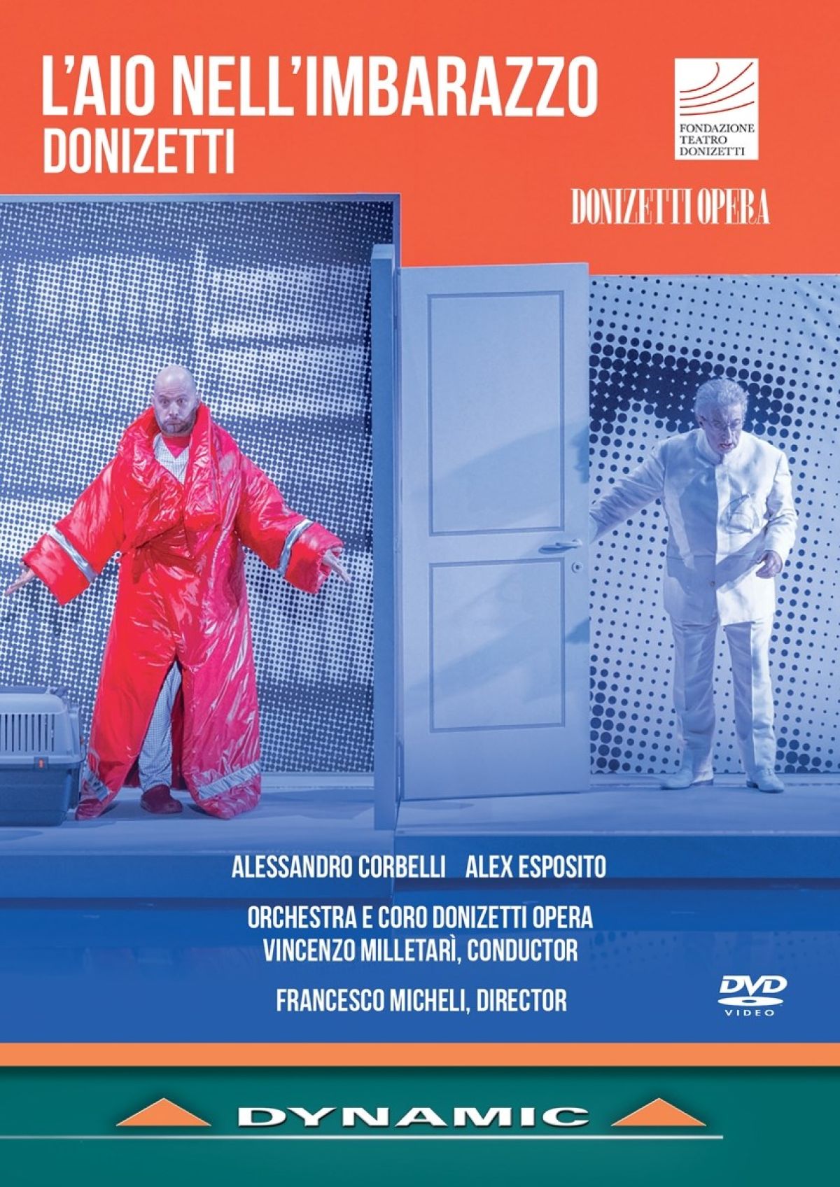 Afbeelding van Alessandro Corbelli, Alex Esposito, Francesco Micheli - Donizetti: L'aio Nell'imbarazzo