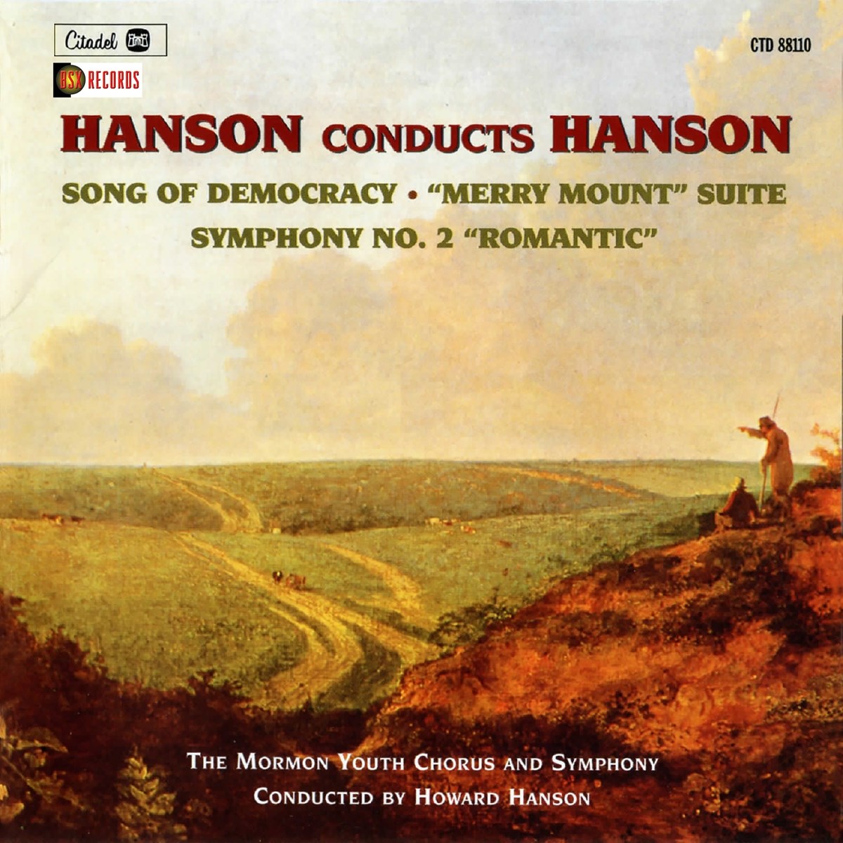 Afbeelding van Howard Hanson - Hanson Conducts Hanson: Song Of Democracy, Merry M