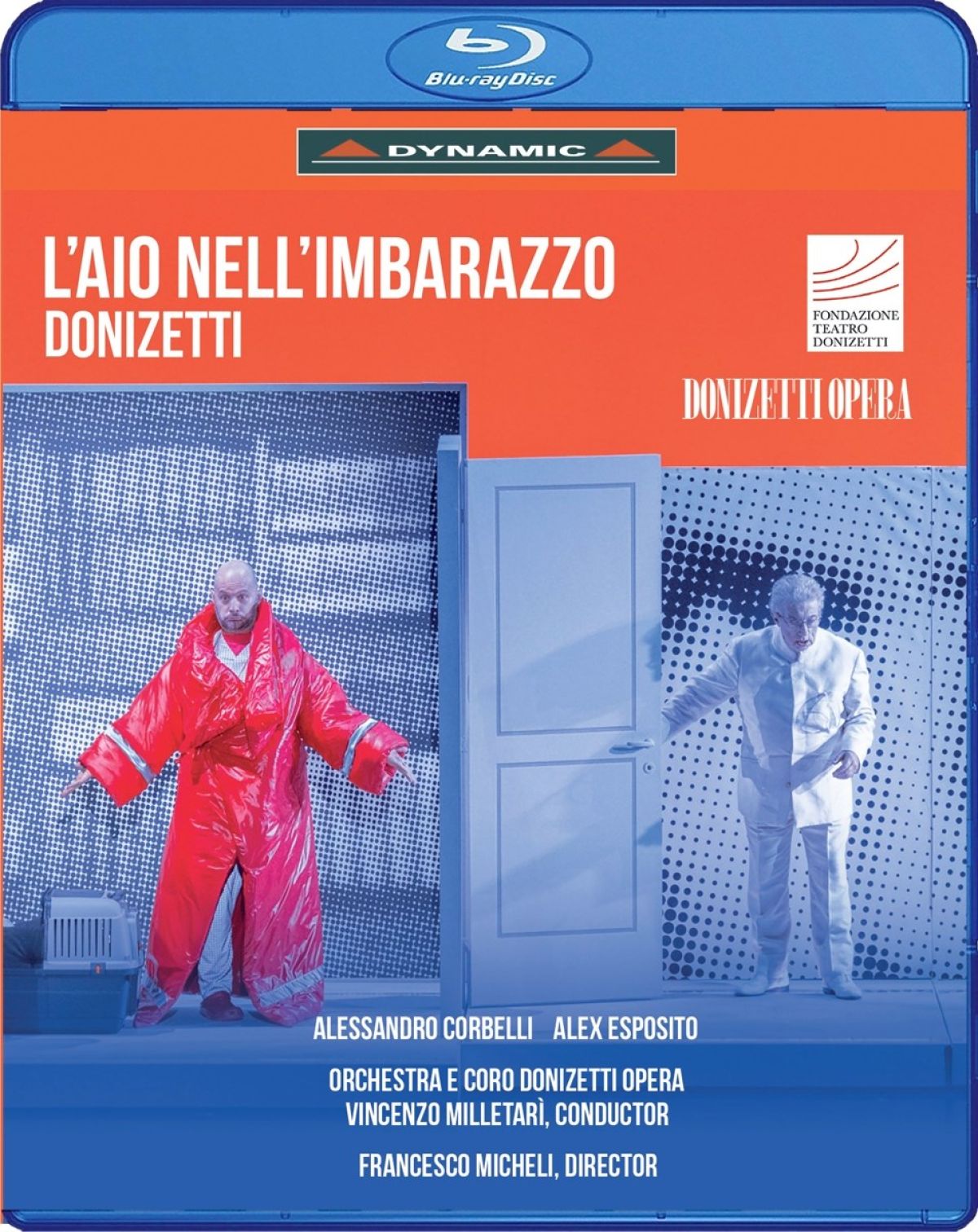 Afbeelding van Alessandro Corbelli, Alex Esposito, Francesco Micheli - Donizetti: L'aio Nell'imbarazzo