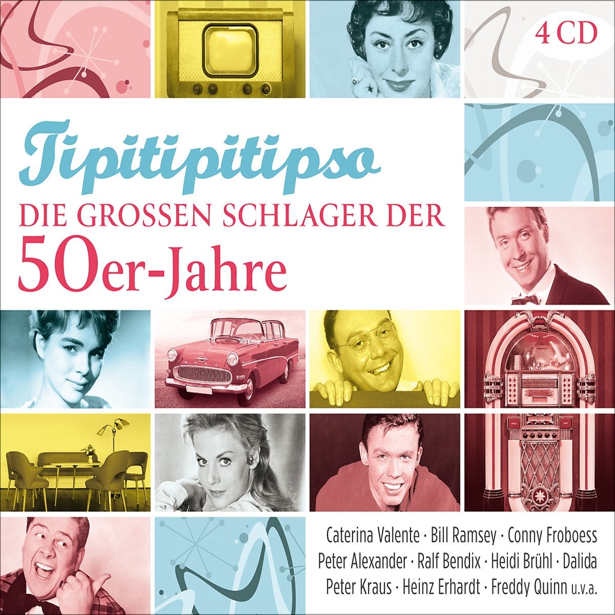 Afbeelding van Various Artists - Tipitipitipso - Die Großen Schlager Der 50er-Jahre