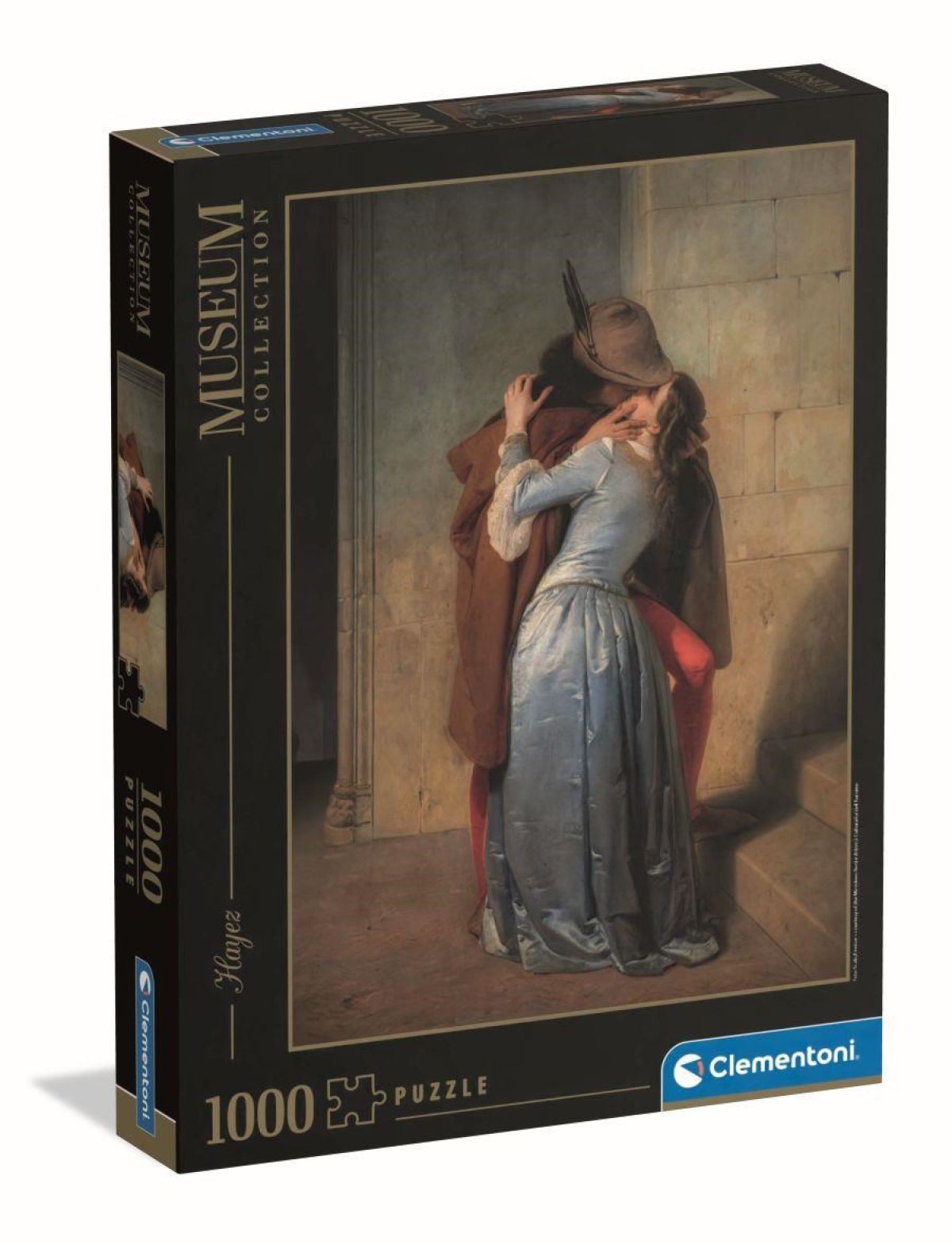 Afbeelding van Museum Collection - Hayez - The Kiss (1000 stukjes)