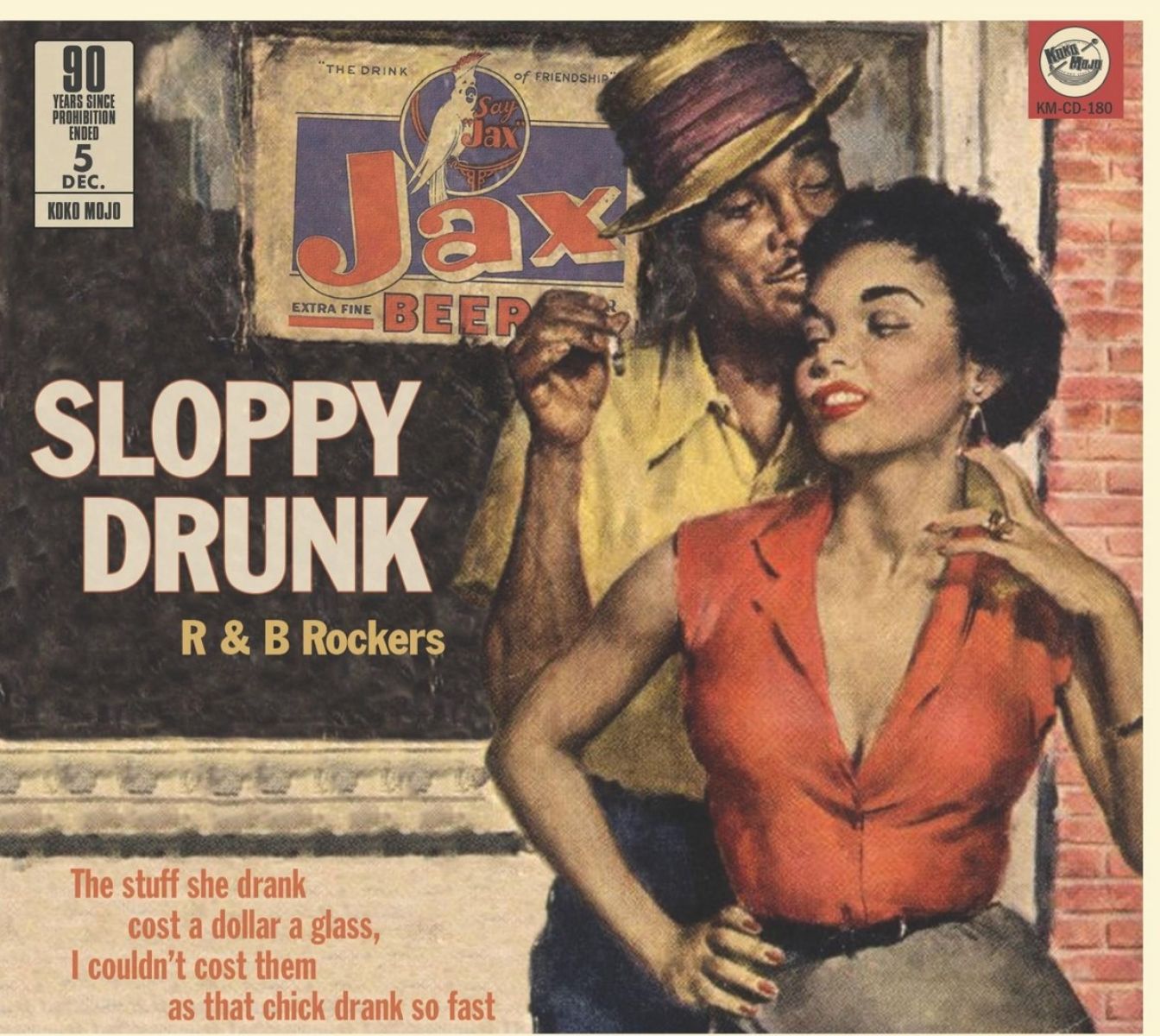 Afbeelding van Various Artists - Sloppy Drunk R&B Rockers: 90 Years Prohibition