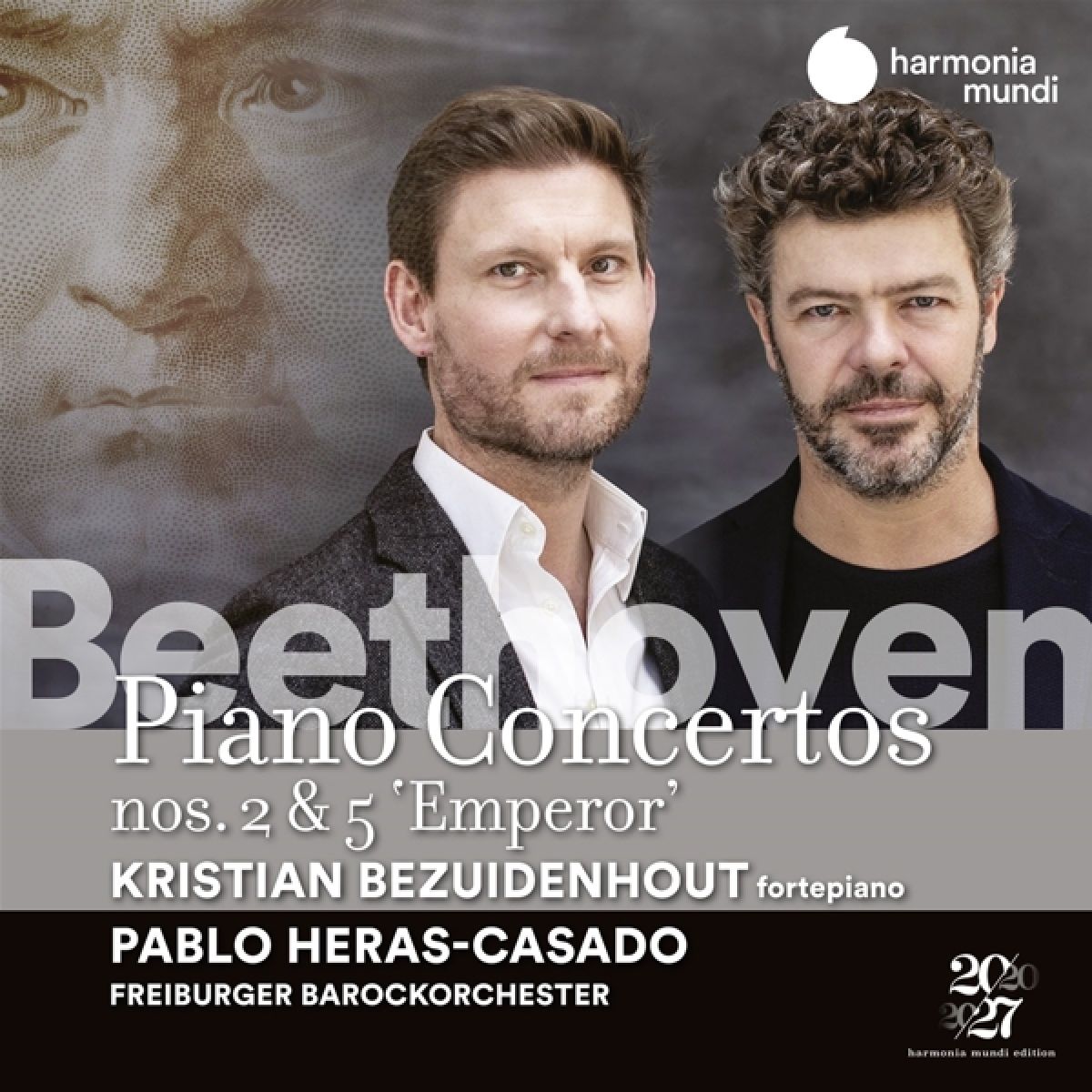 Freiburger Barockorchester, Kristian Bezuidenhout, Pablo Heras-Casado - Beethoven: Piano Concertos nos. 2 & 5 'Emperor'