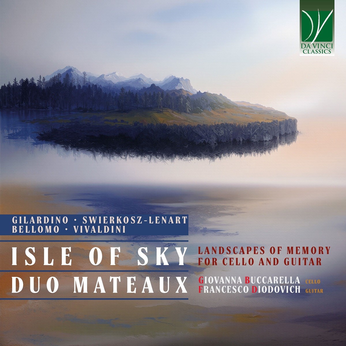 Afbeelding van Giovanni Buccarella & Francesco Diodovich - Isle Of Sky: Landscapes Of Memory For Cello And Guitar