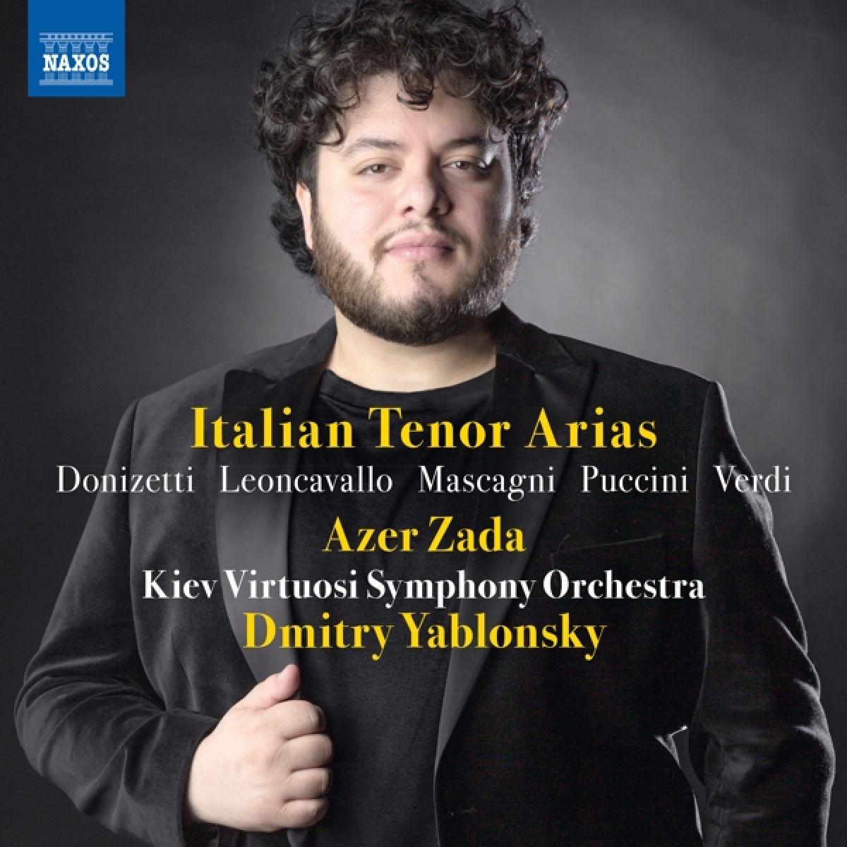 Afbeelding van Azer Zada, Kiev Virtuosi Symphony Orchestra, Dmitry Yablonski - Italian Tenor Arias
