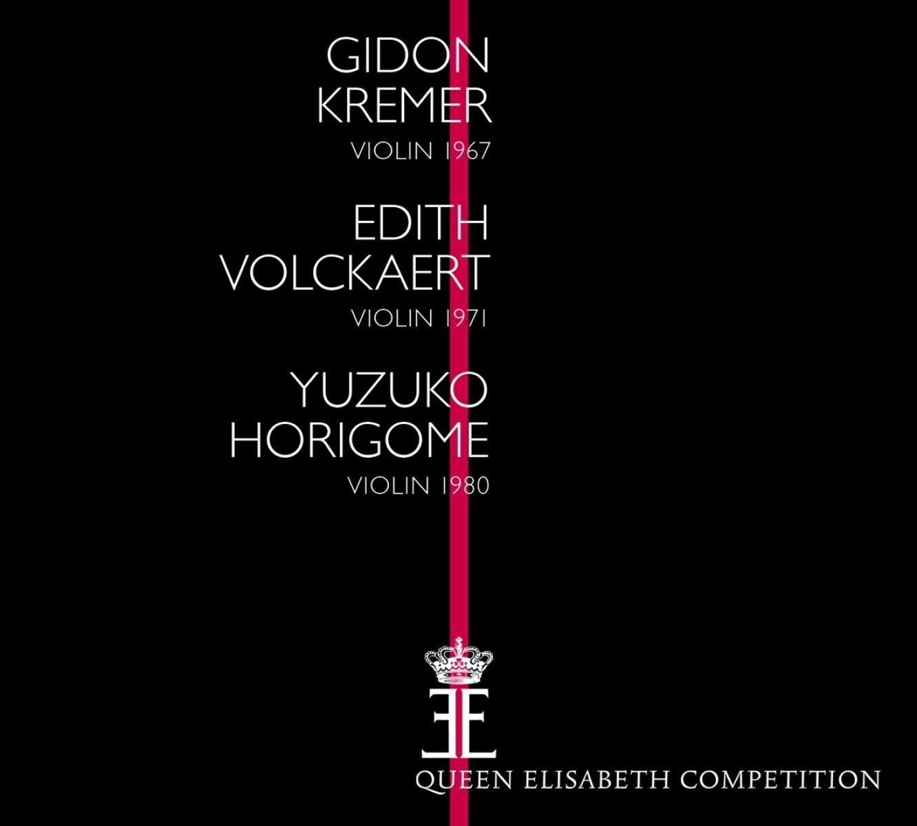 Kremer & Volckaert & Horigome - Queen Elisabeth Competition Violin